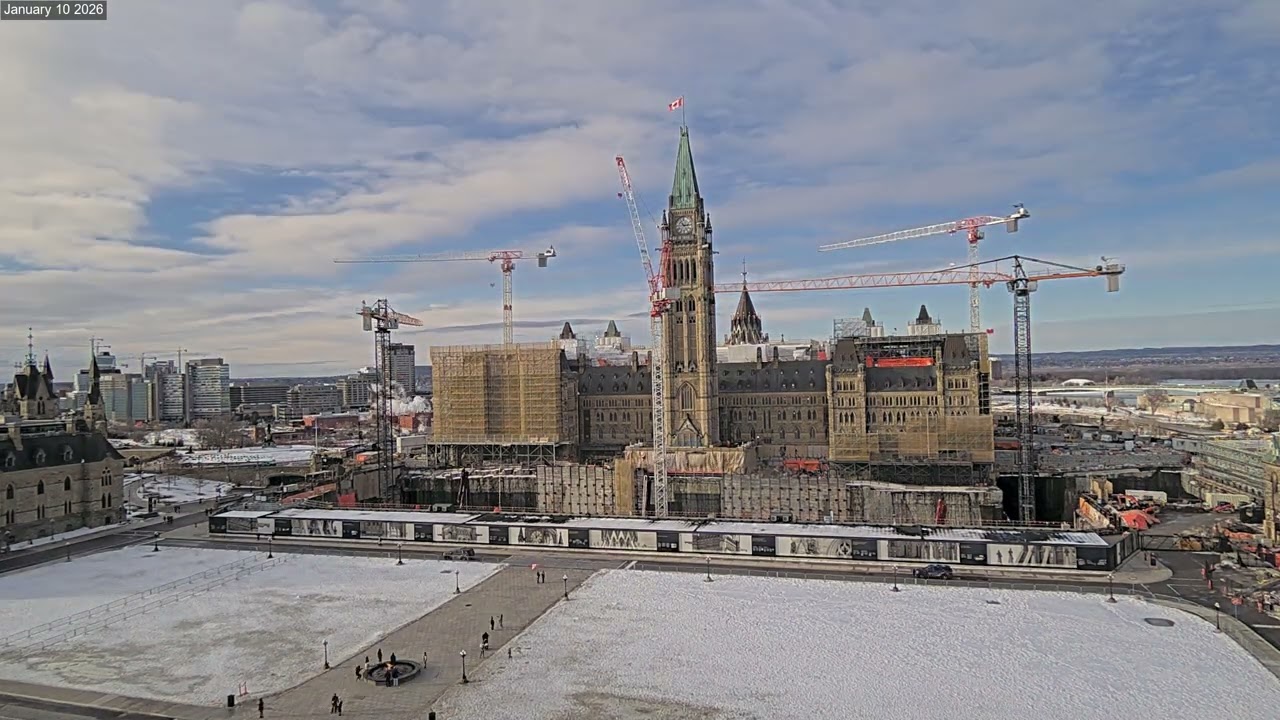 Parliament Hill Timelapse: January 10th 2026