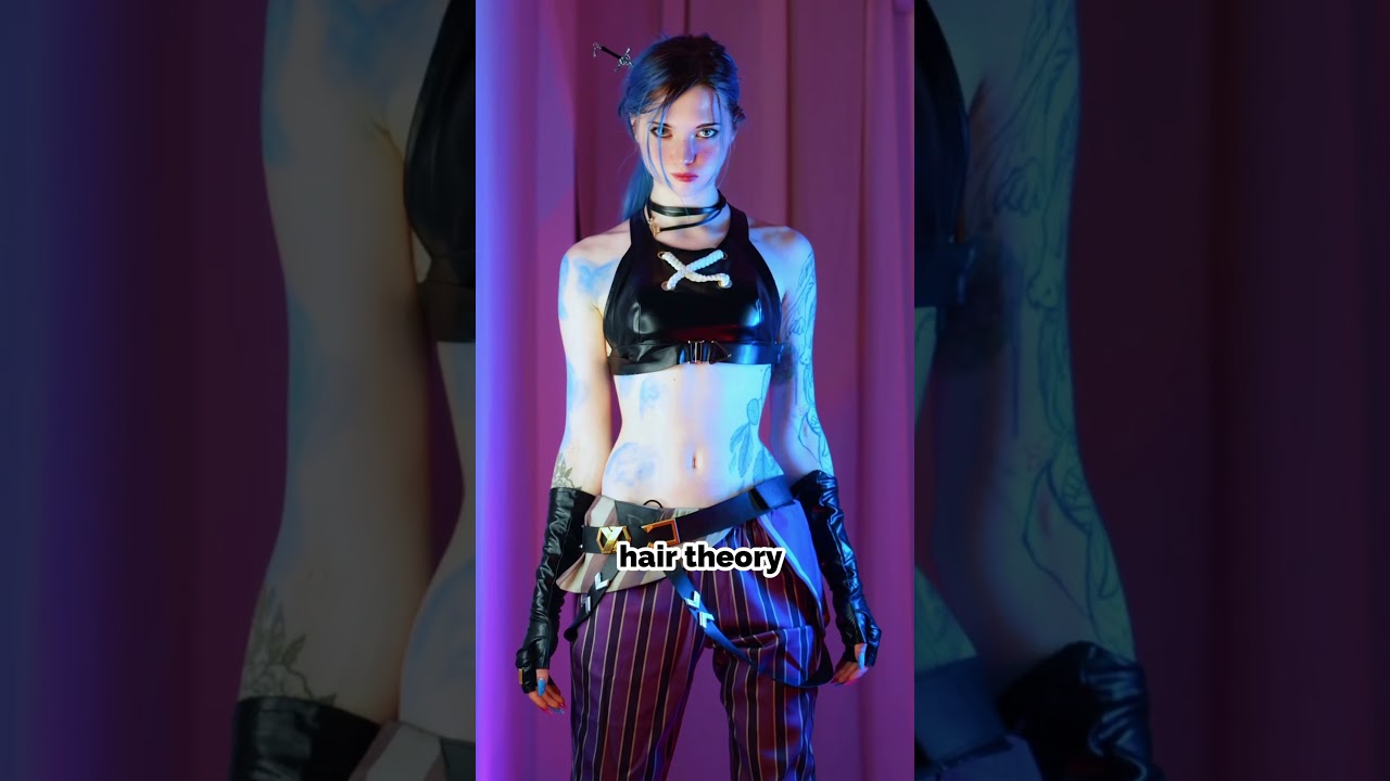 Choose a hairstyle 💙 #cosplay #hairstyle #bluehair #cosplaygirl #altgirl #jinx #jinxarcane