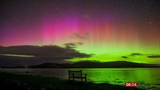 Weather images this morning - stunning Aurora Borealis images (UK) - BBC weather - 1st October 2021
