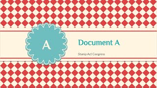 Stamp Act DBQ Doc. A