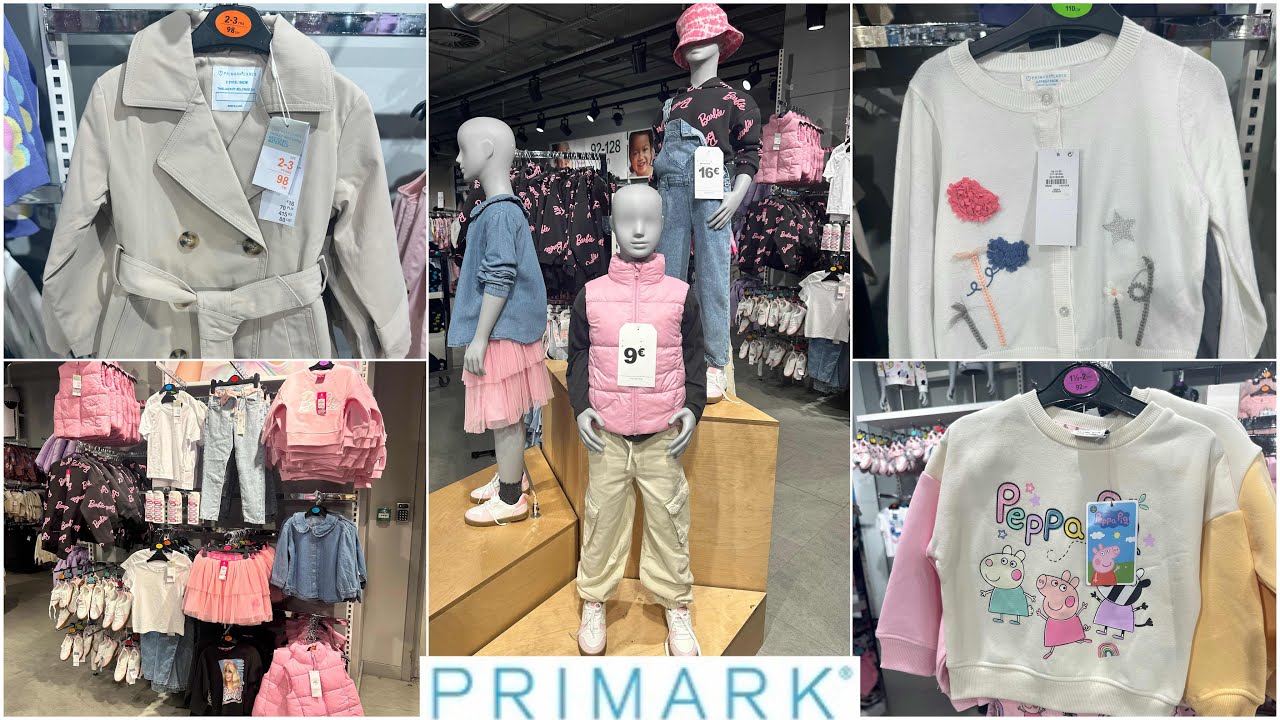 Primark kids girls clothes 1-8 years new collection / july 2024