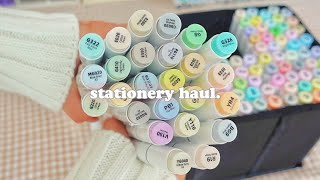 a huge stationery haul 🍡 | w/Ohuhu