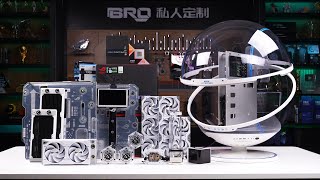Bro4K Pc Build Inwin Winbot White .迎广Winbo白球