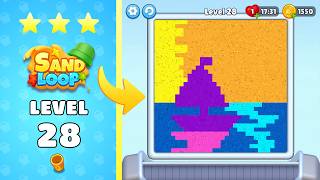 🏖️ Sand Loop Level 28 | Complete Walkthrough & Solutions!