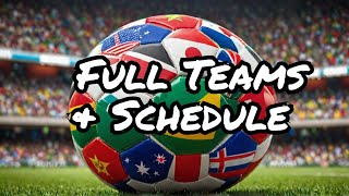 Euro 2024 Unveiled  Teams, Schedule: Full groups and how to watch!