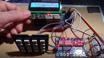 Busch Microtronic Arduino Mega Emulator - Load, Save, Lunar Lander