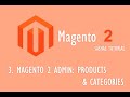Magento 2 Admin: Products and Categories