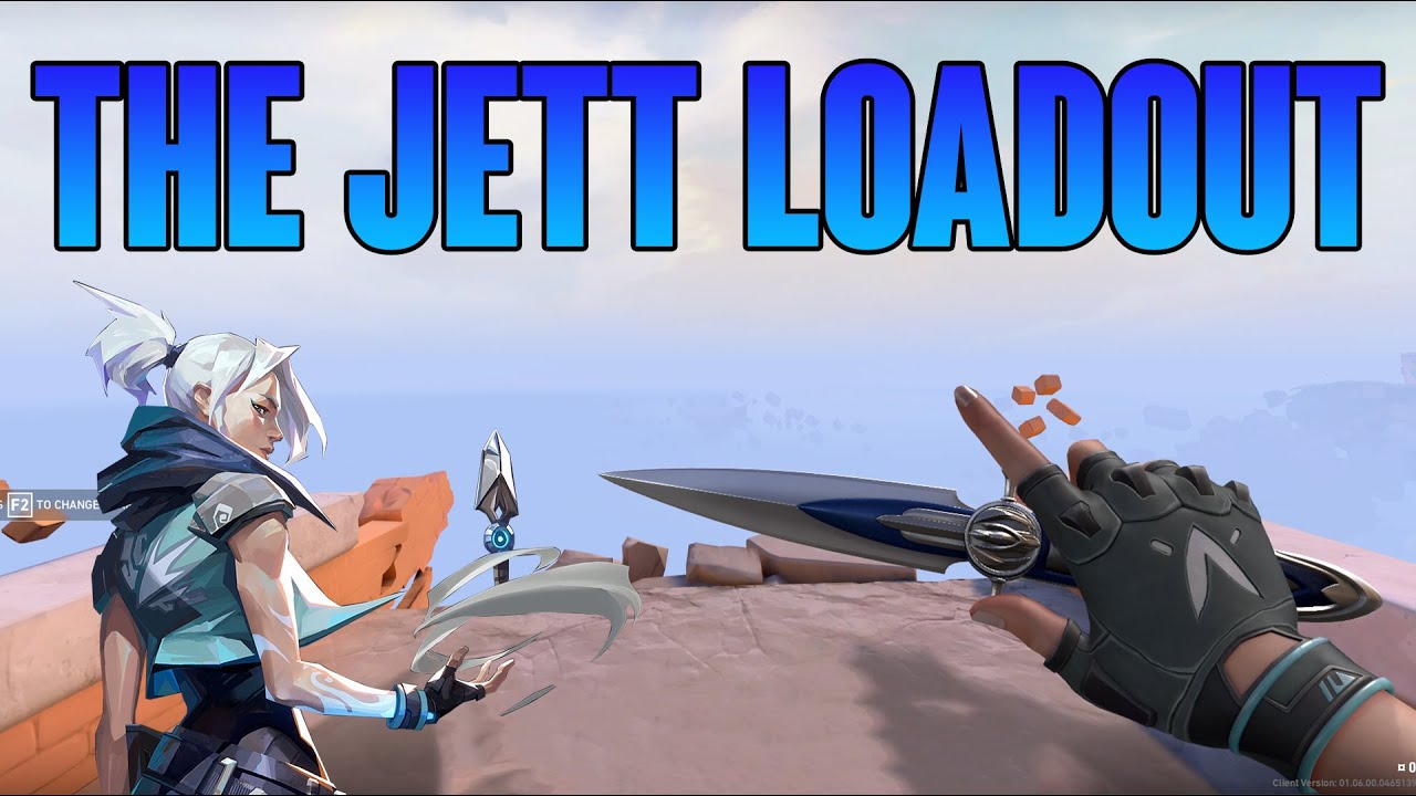 THE JETT SKIN LOADOUT - VALORANT SKIN LOADOUT - YouTube