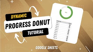 Celebrity Create a Dynamic Progress Donut in Google Sheets | Visual To-Do Tracker Net Worth