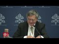 Briefing-XVI General Ordinary Assembly of the Synod of Bishops, 11 October 2023