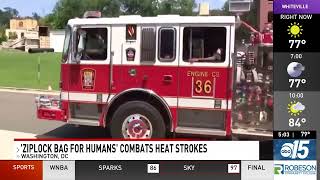 20 people struck by lightning, and D.C. crews use 'human ziplock bag' during a heatwave