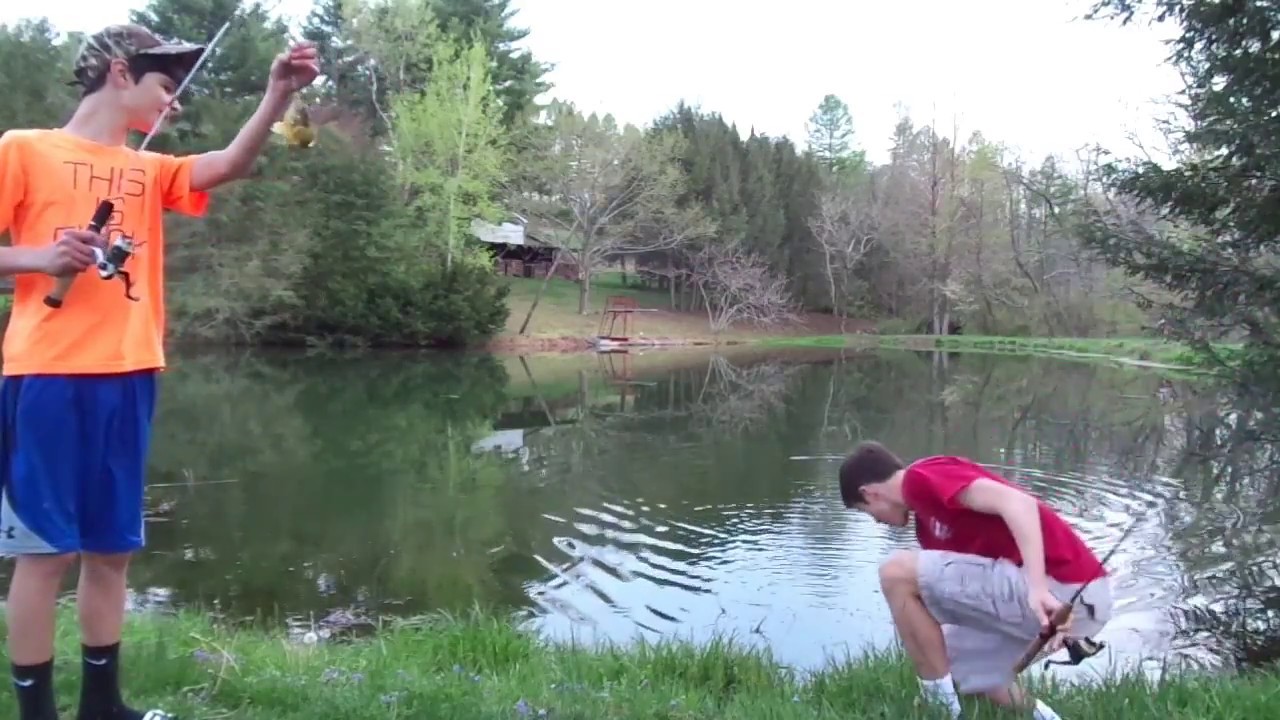 Early Spring Pan Fishing YouTube