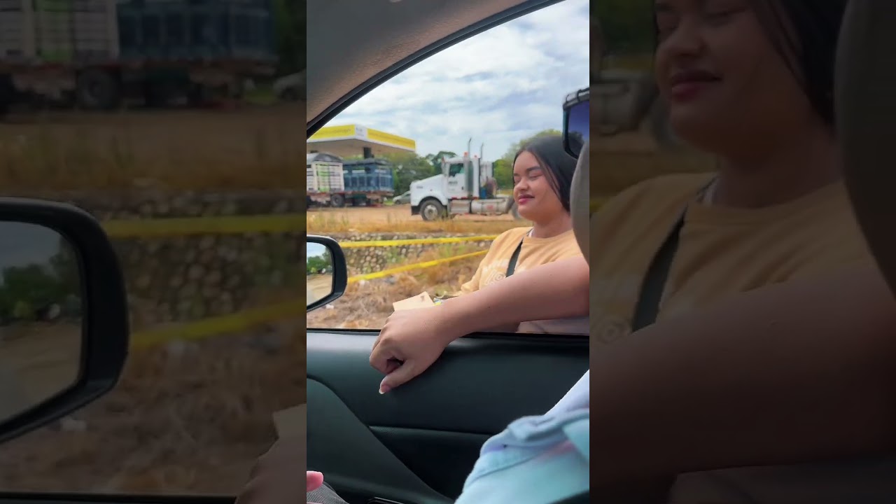 Pasa esto en el carro del amor parte 55 - chica en la vía pública