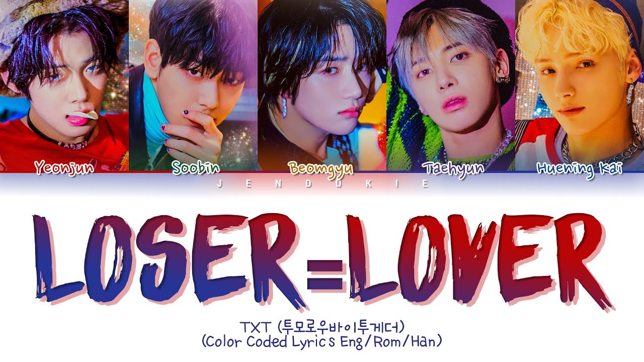 Txt love song. Тхт Лузер Ловер. Lo$er=lo♡er tomorrow x together. Бомгю Loser lover. Бомгю Loser lover txt.