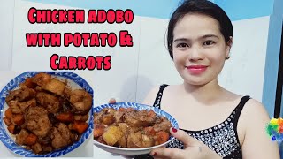 Chicken Adobo with carrots & Potato Ala Shaikris Version ||Shaikris Vlog