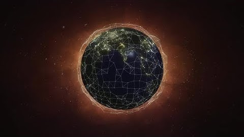 3D Earth With Plexus Stock Motion Graphics