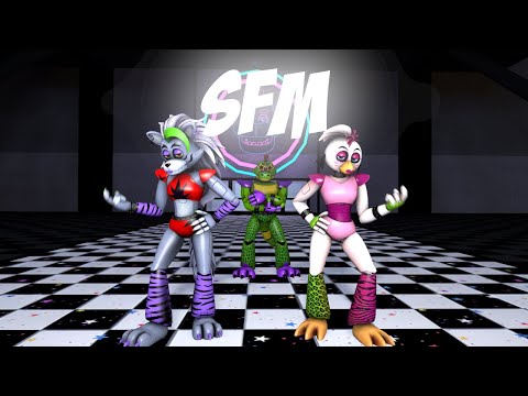 Roxy and Chica try to Dance [FNAFSB/SFM]