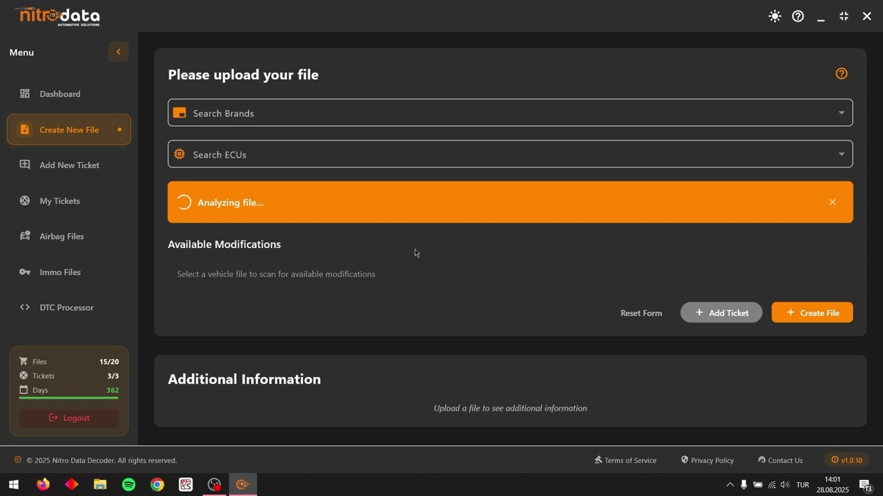 Nissan SID309 ECU Chip Tuning, Stage 1, DPF OFF, EGR OFF, Speed Limiter OFF | Nitro Data Chip Tuning
