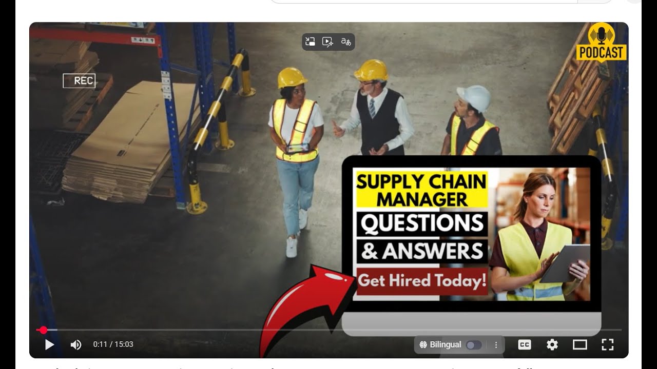 Supply Chain Manager Interview Questions and Answers | How To Ace Your ...