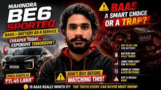 NO ONE IS TALKING ABOUT THIS Mahindra BE 6 TRAP! 😳 BaaS ₹3.75/km Reality