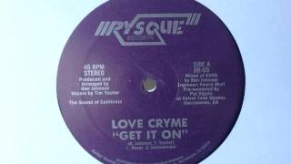 LOVE CRYME - GET IT ON chords
