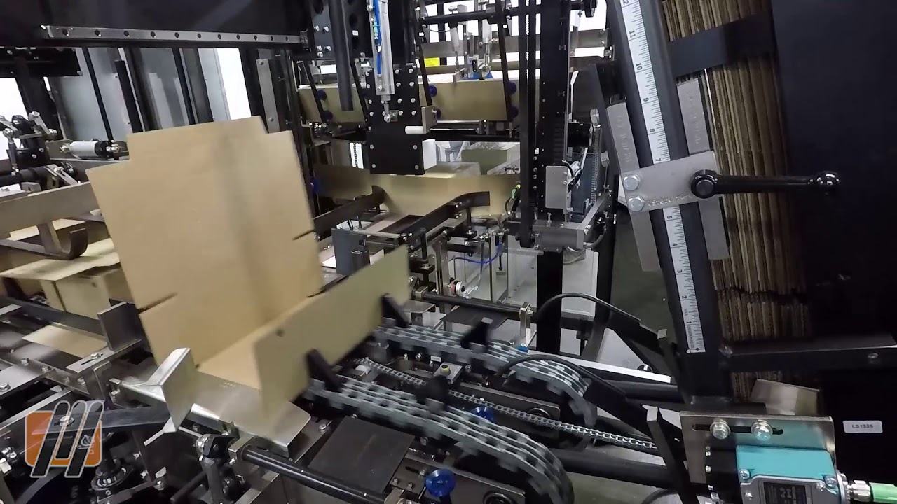 Wrap Around Case Packer for Blocks of Cheese Massman Automation YouTube