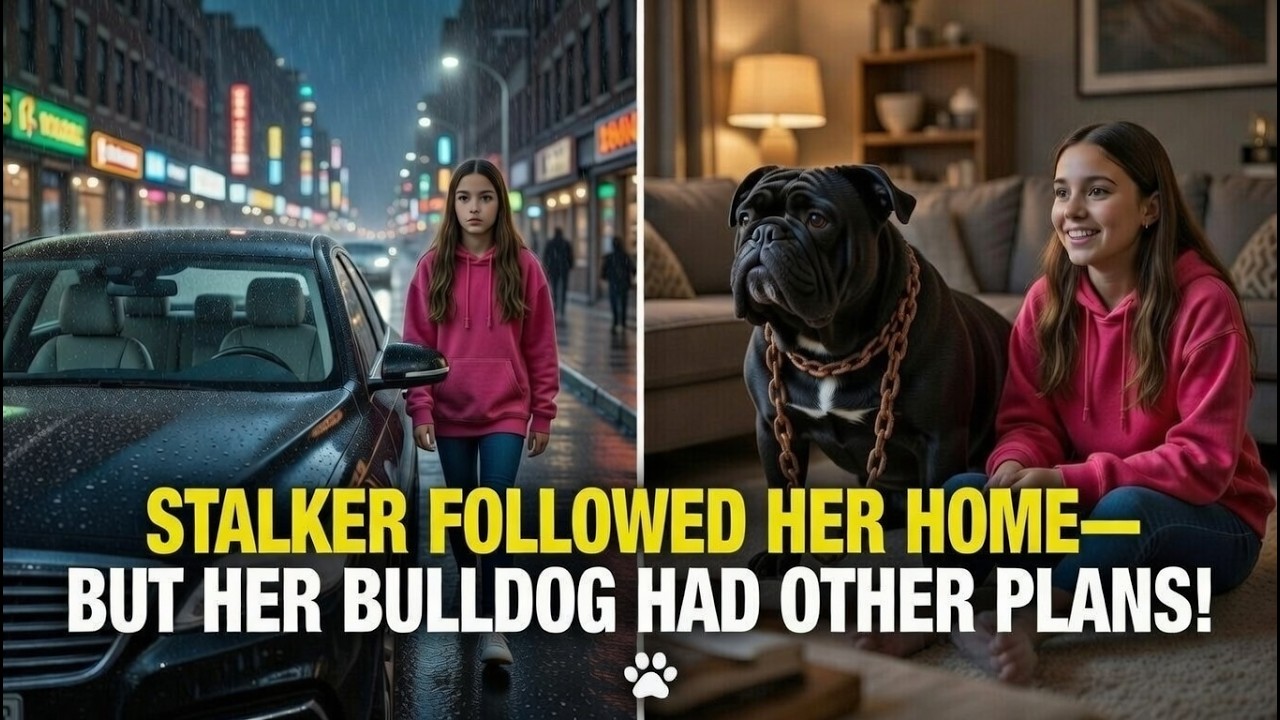 Stalker Followed Her Home—But Her Bulldog Had Other Plans! 🐾 (Heroic Rescue)