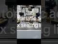 A fully automatic unmanned adaptive tape box sealing line #machine #lifeisbutadream #automobile