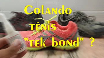 Qual a melhor cola para colar tênis?