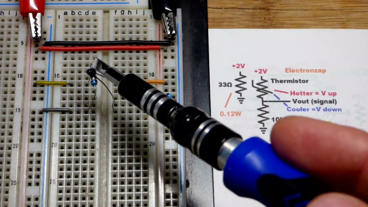 Thermistor Voltage Divider Basics
