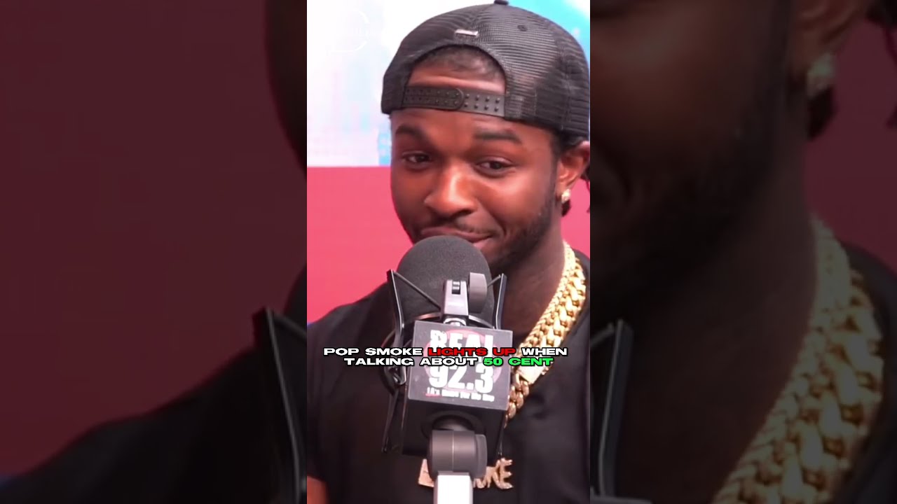 Pop Smoke LIGHTS UP When Talking About 50 Cent Yeah I LIKE 