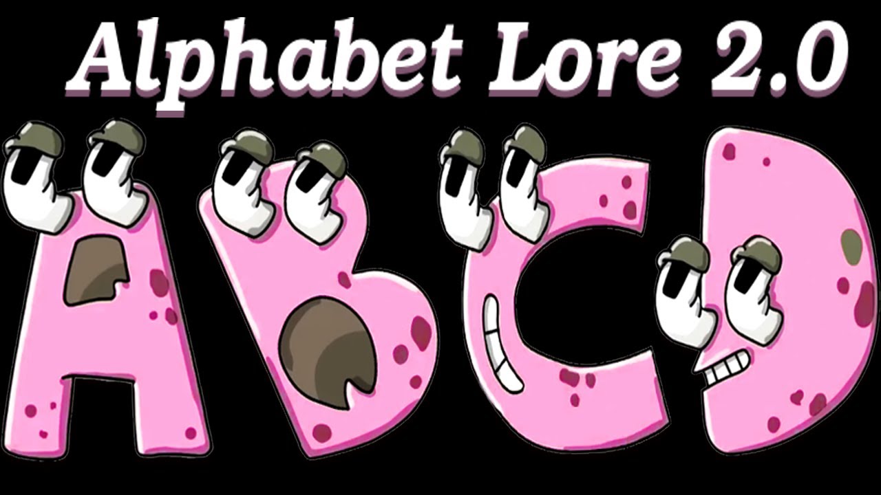 Here's what the color pink would look like in Alphabet Lore. :  r/alphabetfriends