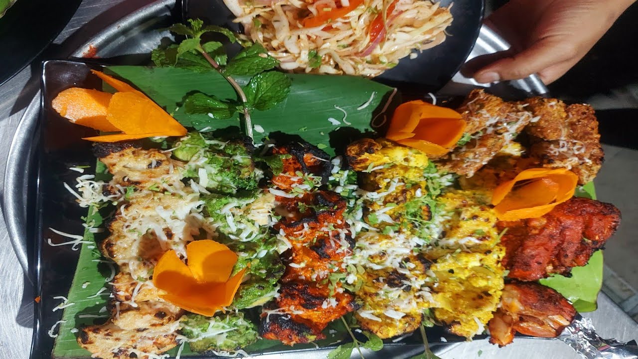 🔥 yammy testy tandoori chicken platter Restaurant style food chicken