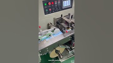 Automatic disposal medical face mask making machine with flow bag packing machine