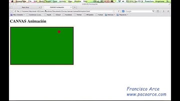 Animación básica con CANVAS-HTML5