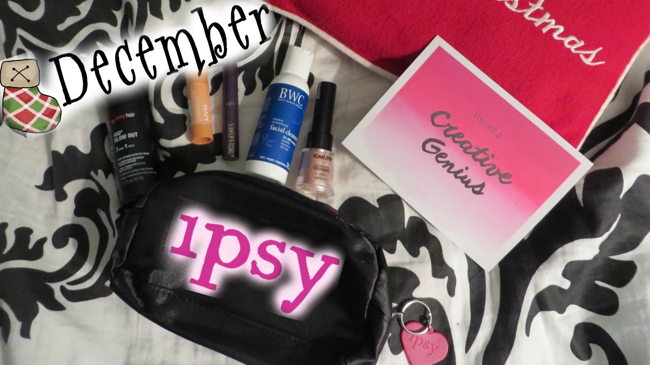 December Ipsy Unboxing 2014