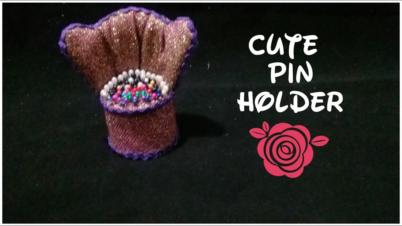 طريقة سهلة لصنع كرسي الدبابيس how to make a pin holder