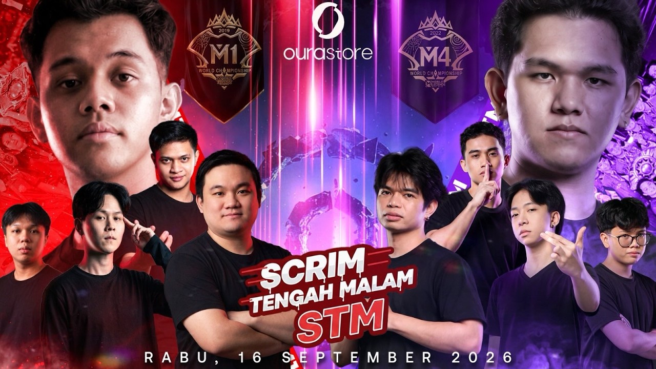 SCRIM TENGAH MALAM by OURASTORE! M1 VS M4! JAM 22:00 WIB! - #MCGGIDCreator #MLBBIDCreator