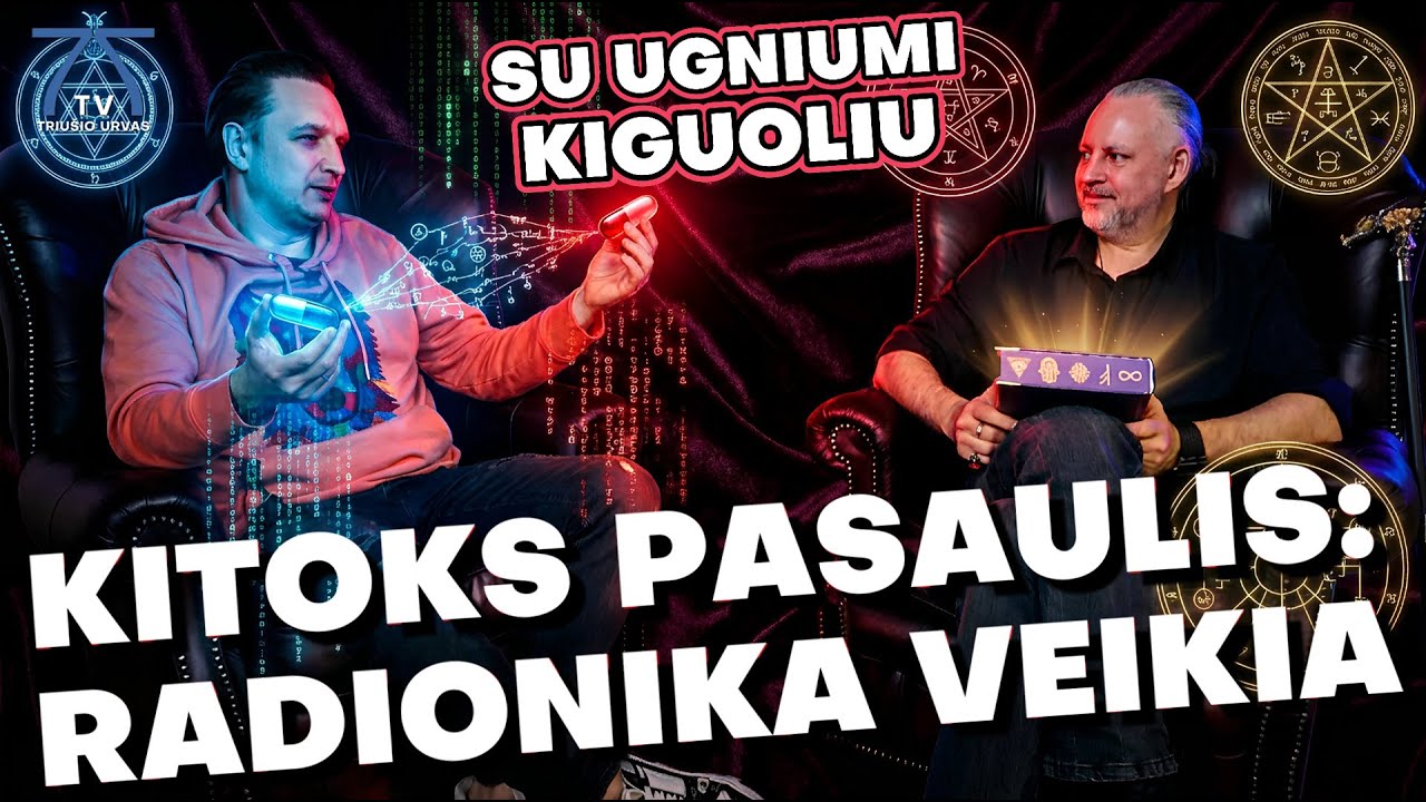 Kitoks pasaulis: Radionika veikia. Ugnius Kiguolis laidoje "Triušio urvas".