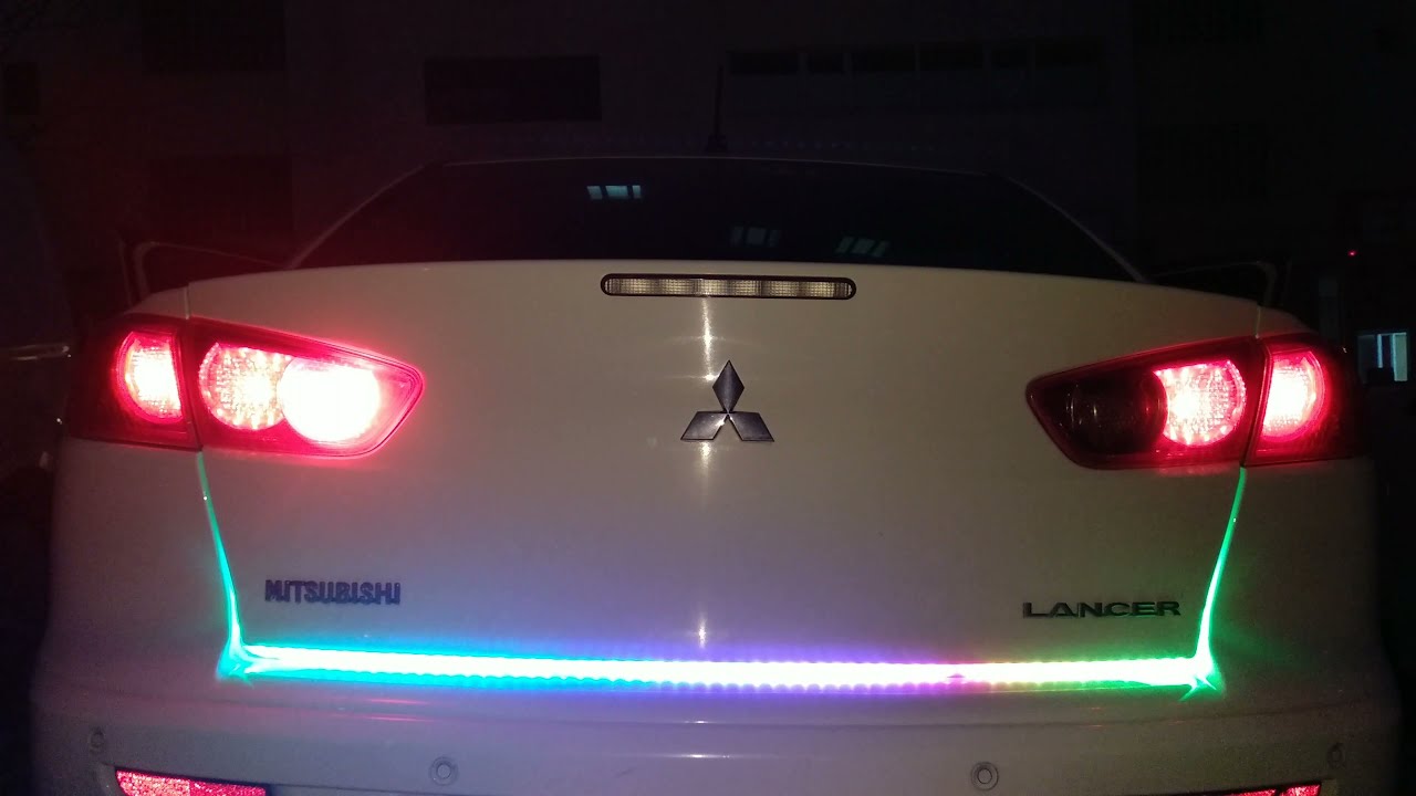 Piranha Animasyonlu Bagaj Altı Kayar Led Montajı - Detaylı Anlatım