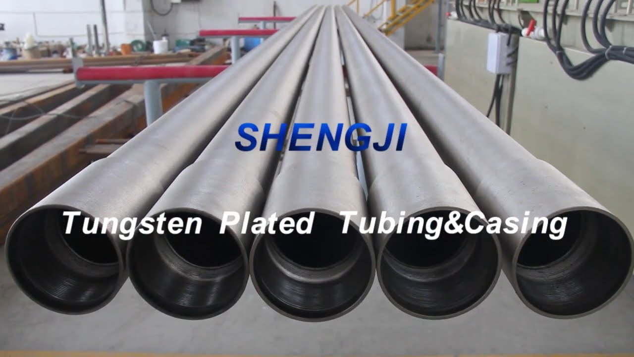 tungsten plated tubing&casing - YouTube