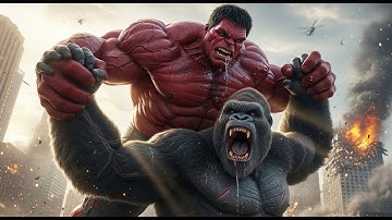 KING KONG vs RED HULK 💥 Joker’s Prison Break Ignites a Citywide War!