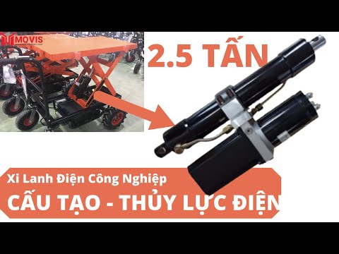 Video Cấu tạo xi lanh thủy lực điện Movis EH- TG50- 2.5 tấn-... - youtube