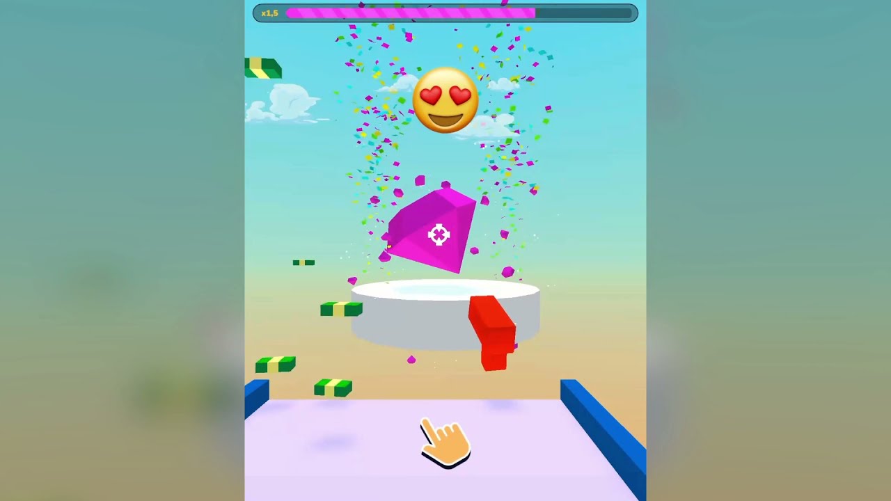 Money Rush 3D - Hyper Casual game promo tiser video