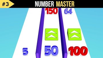 Number master : Run and merge - number master gameplay - gameplay walkthrough part 3