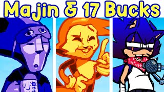 Friday Night Funkin': VS Majin Sonic, Majin Tails, 17 Bucks Sonic [Untitled Majin Mod] FNF Mod