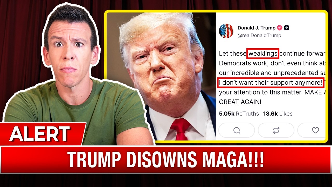 Trump’s Joe Rogan Problem Just Got WORSE! Calls Supporters Who Care About Epstein Stupid Weaklings