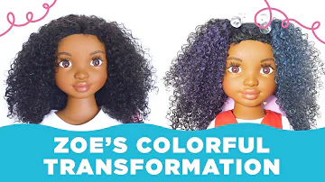 Zoe's Colorful Transformation