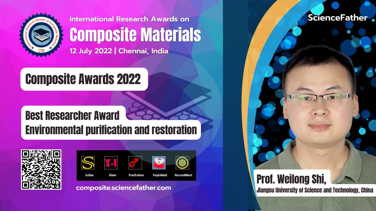 Prof.Weilong Shi, Jiangsu University of Science and Technology, china, Best Researcher Award.