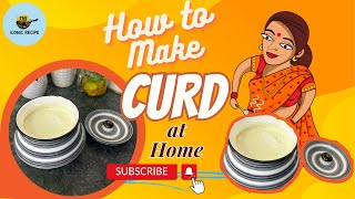 Perfect Dahi Kaise Jamaye How to Make Thick Curd #HowToMakeCur #youtubewatch #shorts